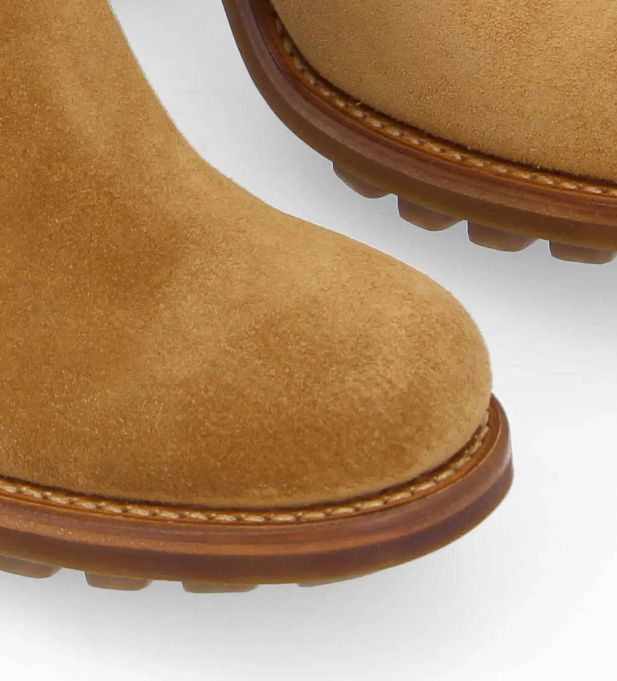 FREE LANCE Paris Boot biker à boucle - Justy 90 - Cuir velours - Biscuit Cheap