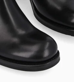 FREE LANCE Paris Boot biker à double boucle - Biker 70 - Cuir lisse - Noir Online