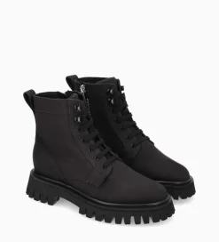 FREE LANCE Paris Boot ranger à zip - Gisèle - Denim - Noir Cheap
