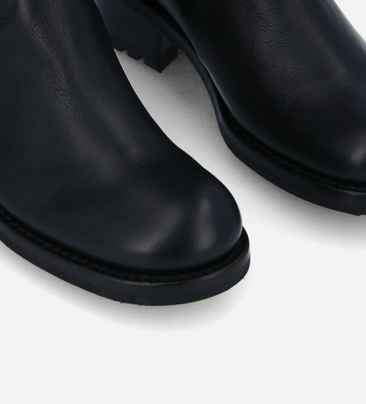 FREE LANCE Paris Botte biker à boucle - Biker 40 - Cuir grainé - Noir Flash Sale