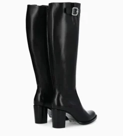 FREE LANCE Paris Botte zippée à talon - Legend 70 - Cuir de veau lisse brillant - Noir Store