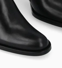 FREE LANCE Paris Botte zippée à talon - Legend 70 - Cuir de veau lisse brillant - Noir Store