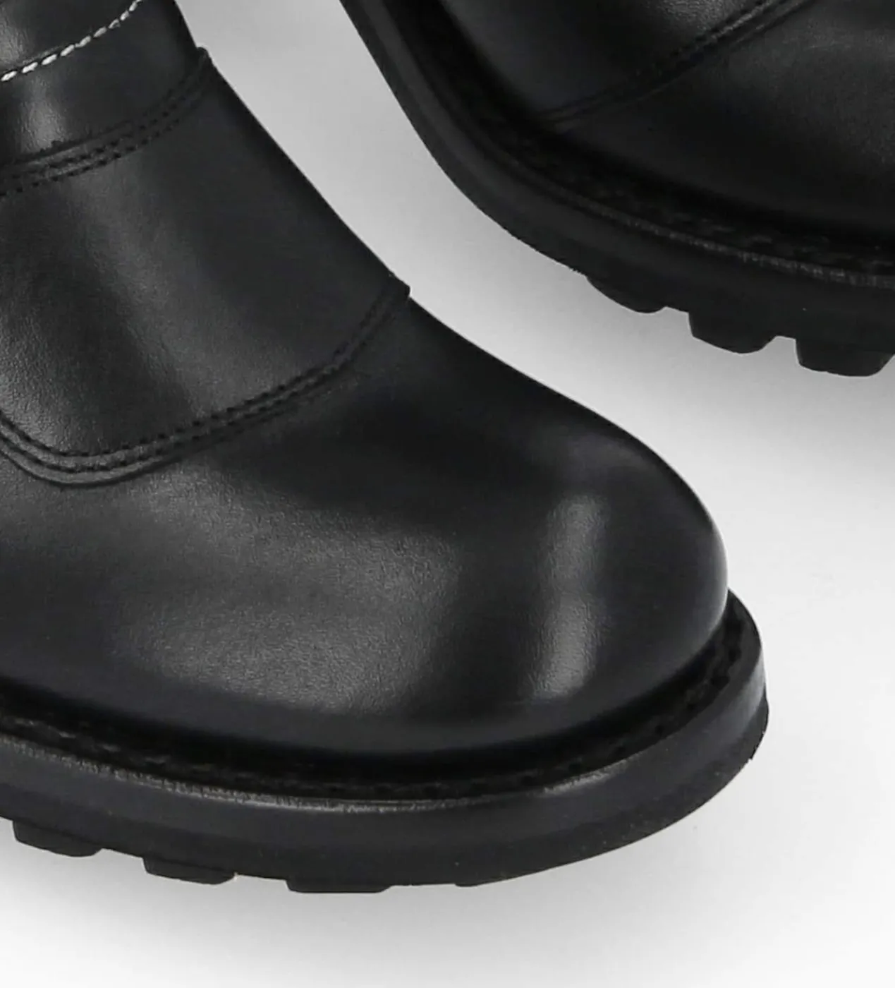 FREE LANCE Paris Botte zippée à talon - Thelma 70 - Cuir lisse - Noir Best