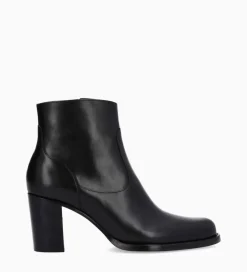 FREE LANCE Paris Bottine à talon à zip - Legend 70 - Cuir lisse brillant - Noir Hot