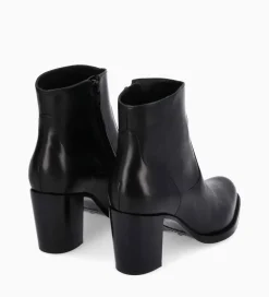 FREE LANCE Paris Bottine à talon à zip - Legend 70 - Cuir lisse brillant - Noir Hot
