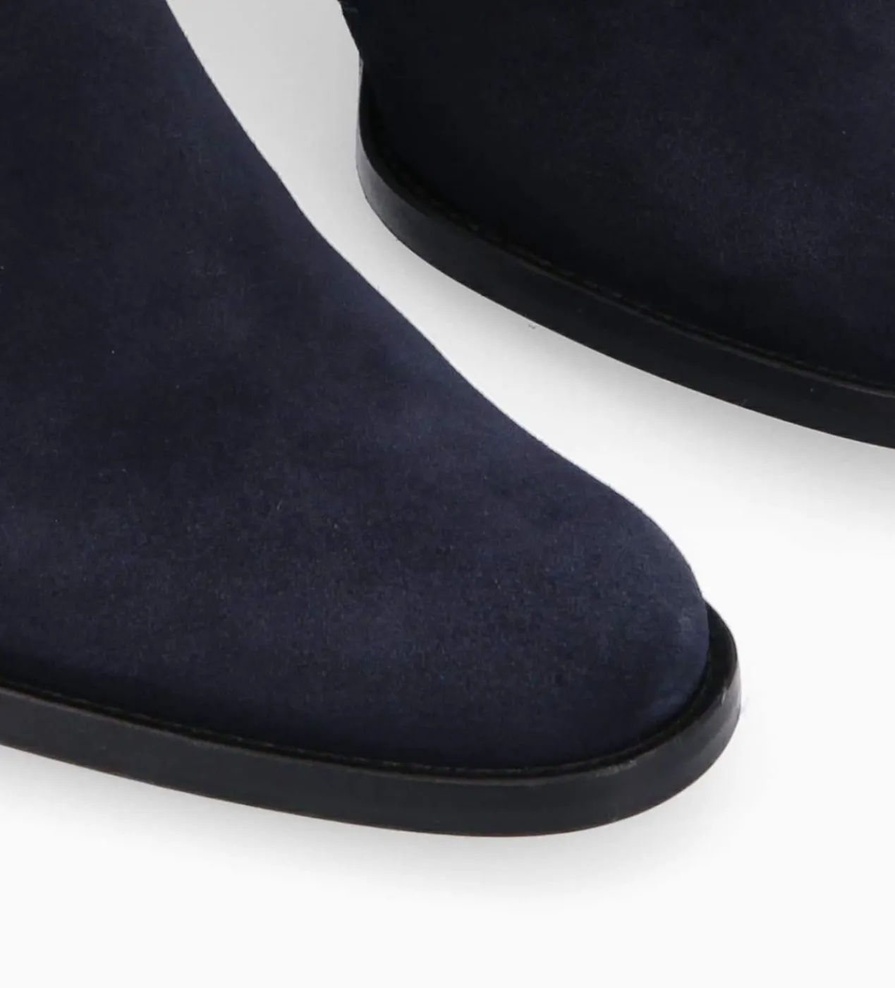 FREE LANCE Paris Bottine à talon à zip - Legend 70 - Cuir velours - Marine Fashion