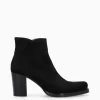 FREE LANCE Paris Bottine à talon à zip - Paddy 70 - Cuir velours - Noir Best