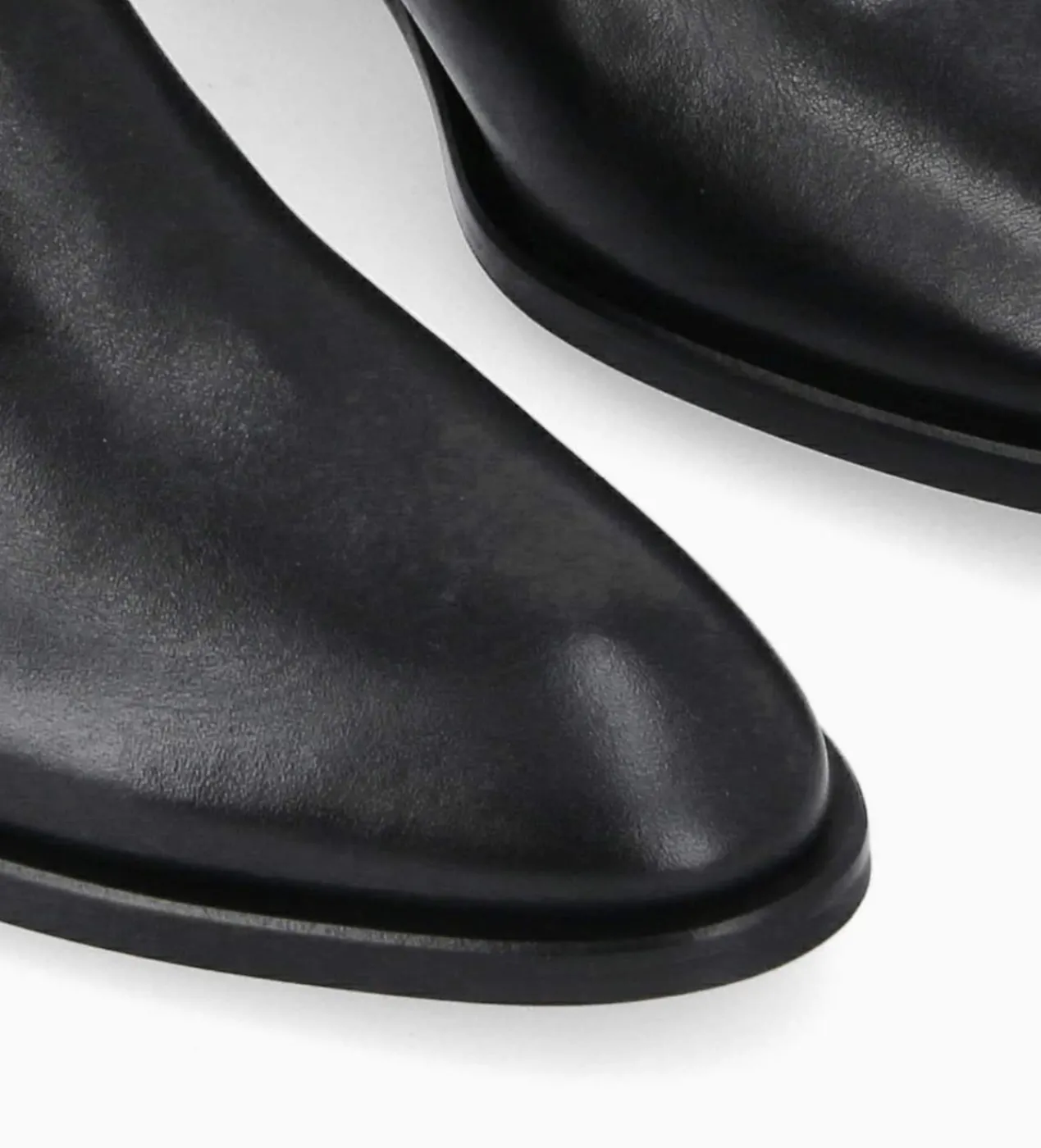 FREE LANCE Paris Bottine western chelsea - Kim 40 - Cuir lisse - Noir Shop