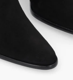 FREE LANCE Paris Bottine western zippée - Jane 7 - Cuir velours - Noir Outlet