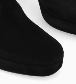 FREE LANCE Paris Bottine zippée à talon - Carlotta 70 - Cuir velours - Noir Online