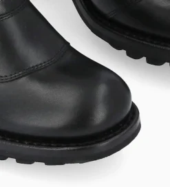 FREE LANCE Paris Bottine zippée à talon - Louise 70 - Cuir lisse - Noir Fashion