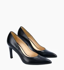 FREE LANCE Paris Escarpin à bout pointu - Forel 70 - Cuir de veau lisse - Noir New