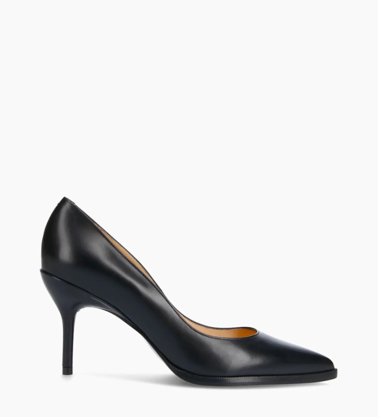 FREE LANCE Paris Escarpin à bout pointu - Jamie 70 - Cuir de veau lisse - Noir Sale
