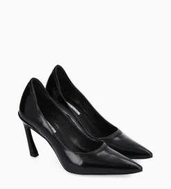 FREE LANCE Paris Escarpin - La Rose 85 - Cuir glacé/Cuir nappa - Noir Cheap