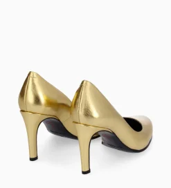 FREE LANCE Paris Escarpin - Mirri 85 - Cuir métallisé - Or Discount