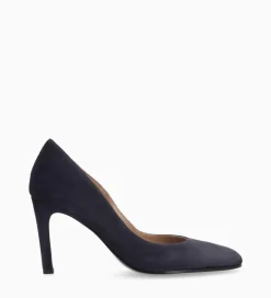 FREE LANCE Paris Escarpin - Mirri 85 - Cuir velours - Marine Outlet