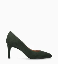 FREE LANCE Paris Escarpin - Mirri 65 - Cuir velours - Militaire New