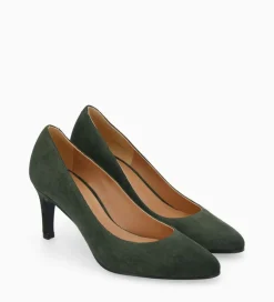 FREE LANCE Paris Escarpin - Mirri 65 - Cuir velours - Militaire New