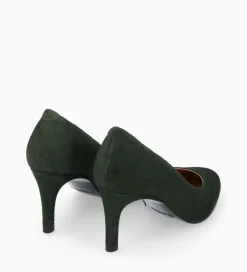 FREE LANCE Paris Escarpin - Mirri 65 - Cuir velours - Militaire New