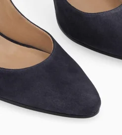 FREE LANCE Paris Escarpin - Mirri 85 - Cuir velours - Marine Outlet