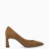 FREE LANCE Paris Escarpin à talon à bout pointu - Iris 65 - Cuir velours - Brun Clearance