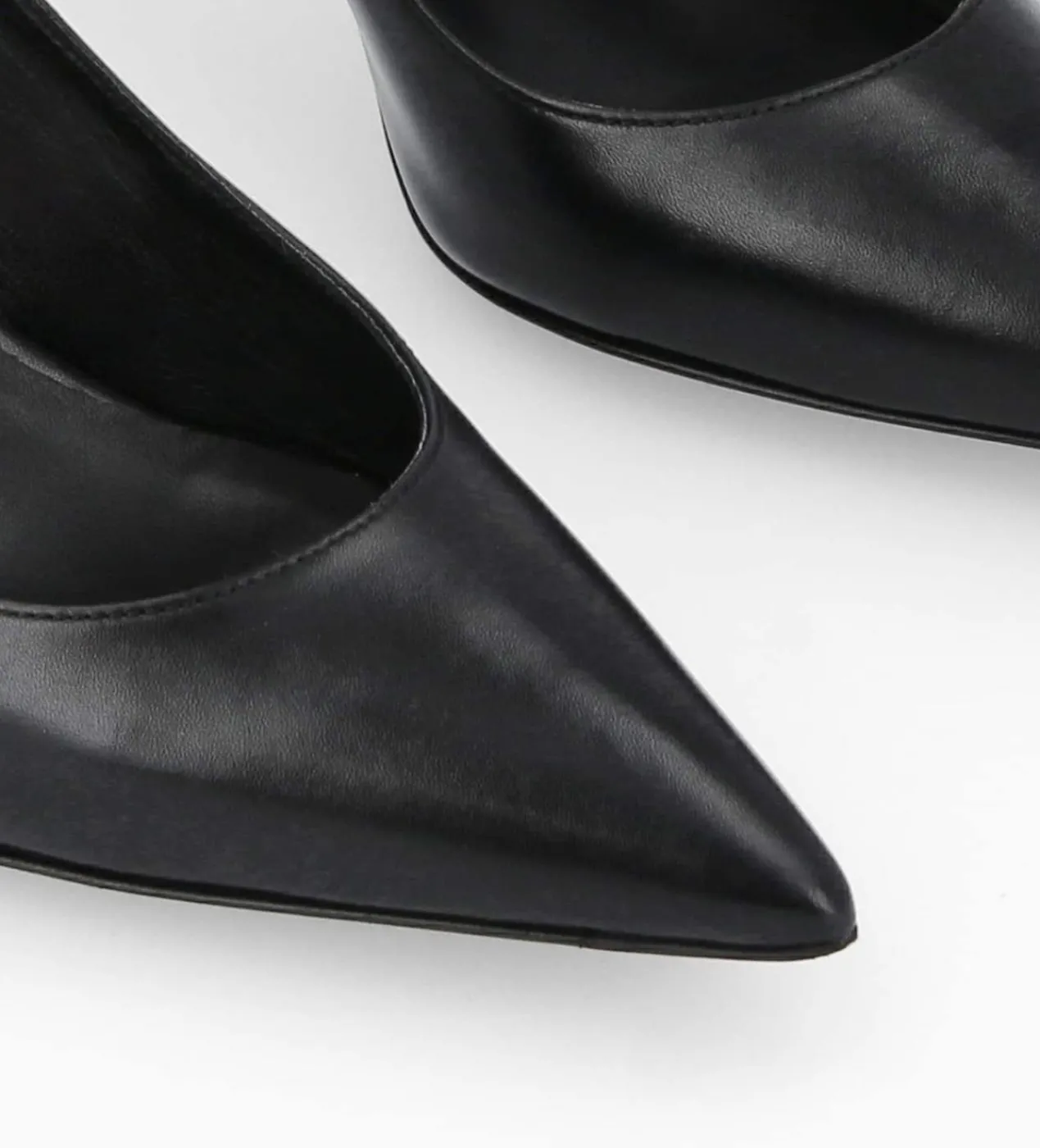 FREE LANCE Paris Escarpin à talon à bout pointu - Iris 65 - Cuir de veau lisse brillant - Noir Online