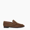 FREE LANCE Paris Mocassin - Anaïs - Cuir velours - Brun Best Sale