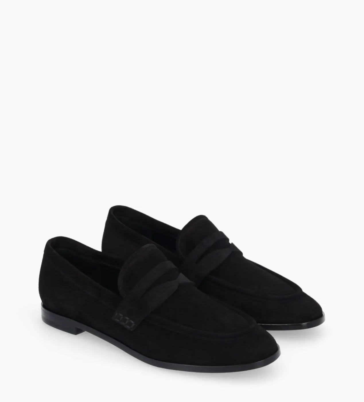 FREE LANCE Paris Mocassin - Anaïs - Cuir velours - Noir Online