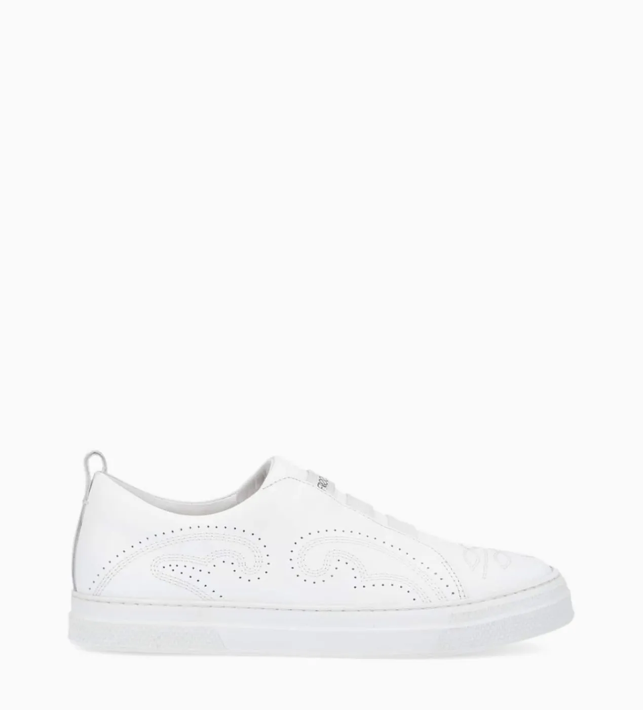FREE LANCE Paris Sneaker - Panic - Cuir lisse - Blanc Sale