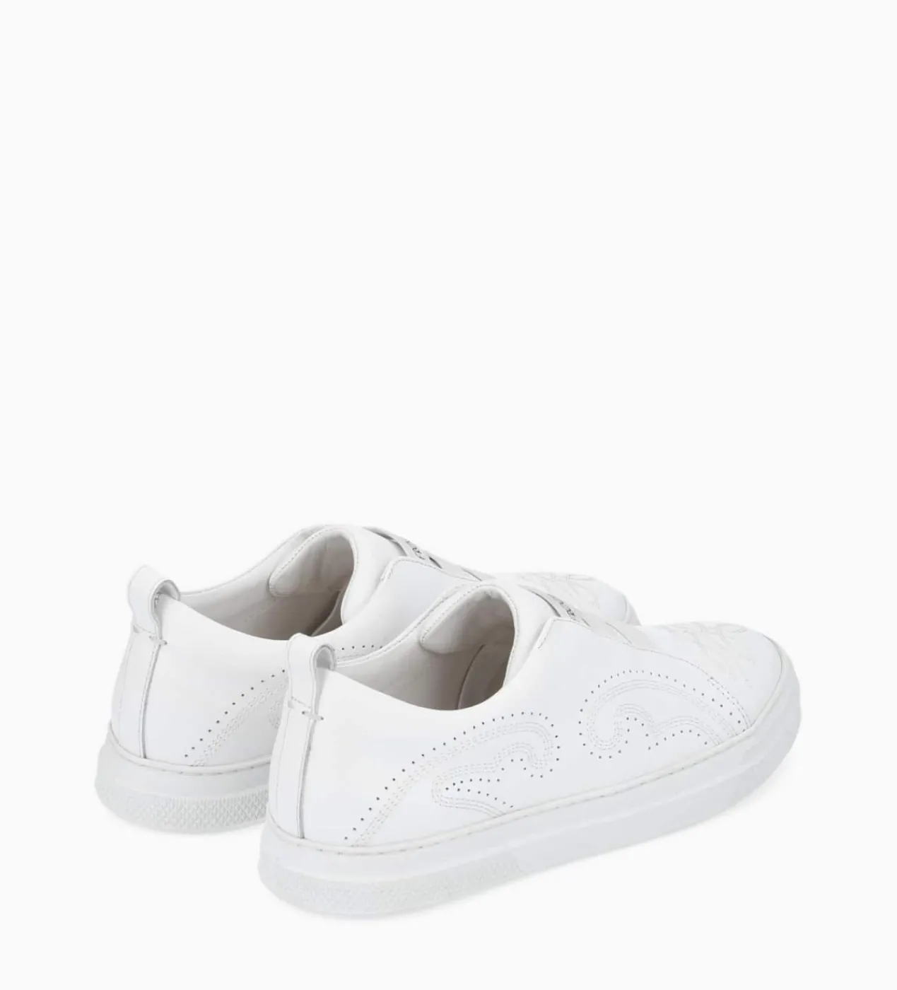 FREE LANCE Paris Sneaker - Panic - Cuir lisse - Blanc Sale